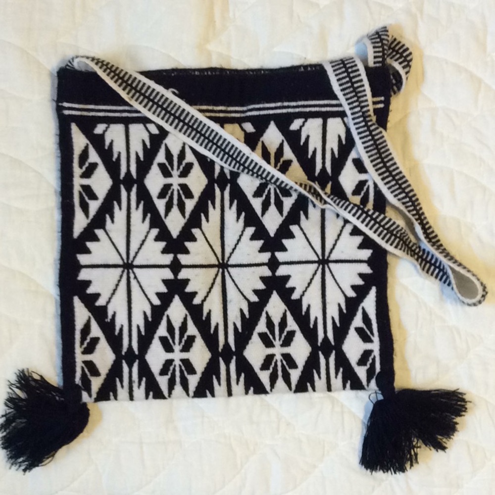 Hand woven Mexican bag